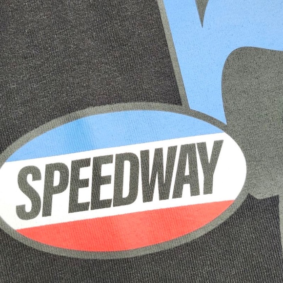Bershka Tee Shirt Men’s 76 Speedway Racing size Large - Picture 3 of 10